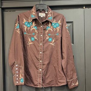 Panhandle Slim Chocolate Western Shirt